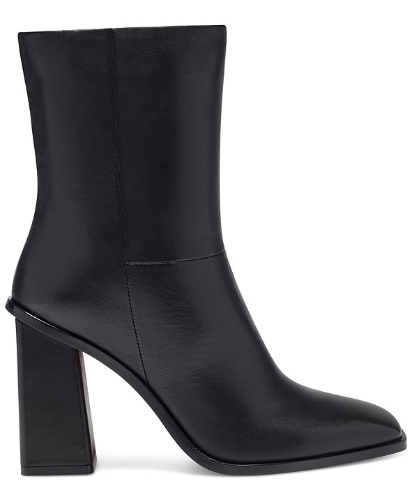 vince women's kaye block heel booties