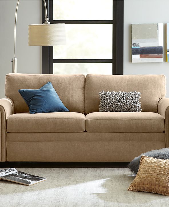 Furniture Radford 71" Fabric Sofa Bed Full Sleeper, Created for Macy's