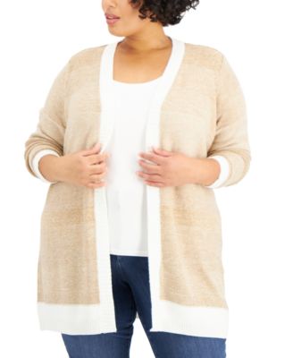 karen scott plus size cardigans
