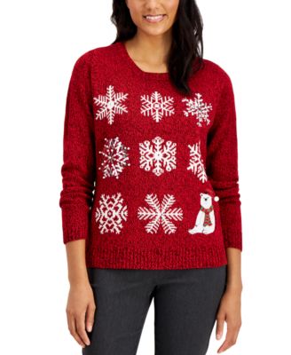 ugly christmas sweater macy's womens