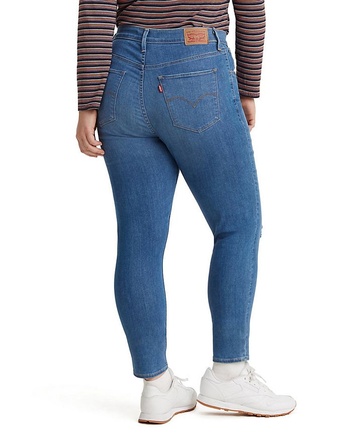 macy's plus size levi jeans