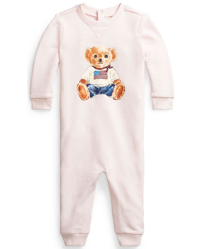 Polo Ralph Lauren Ralph Lauren Baby Flag Bear Terry Coverall & Reviews