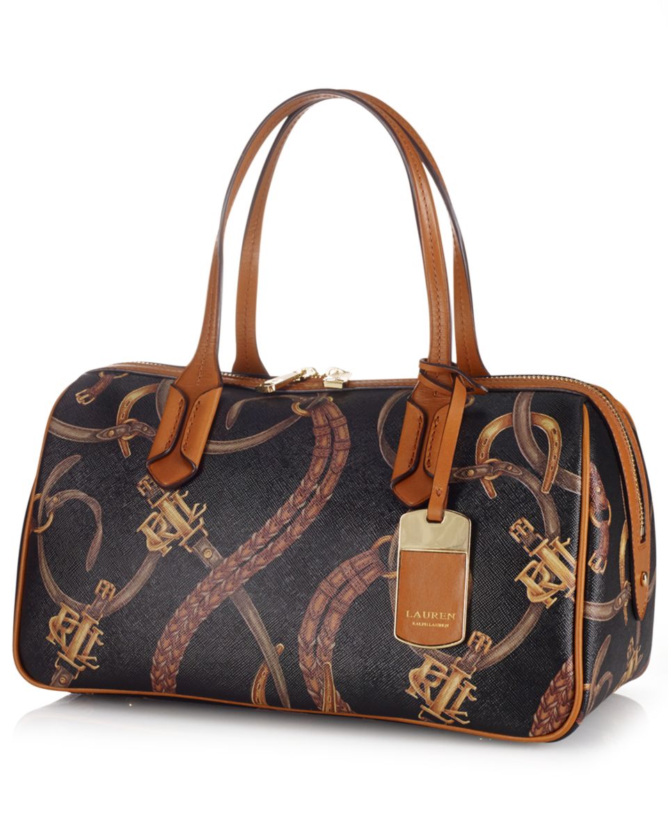 Lauren Ralph Lauren Tate Medium Barrel Satchel   Handbags & Accessories