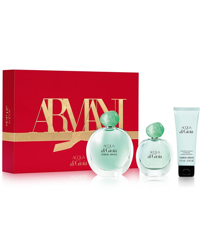 Giorgio Armani 3 Pc Acqua Di Gioia Gift Set Reviews All Perfume Beauty Macy S