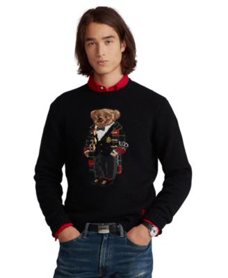 big and tall polo bear sweater
