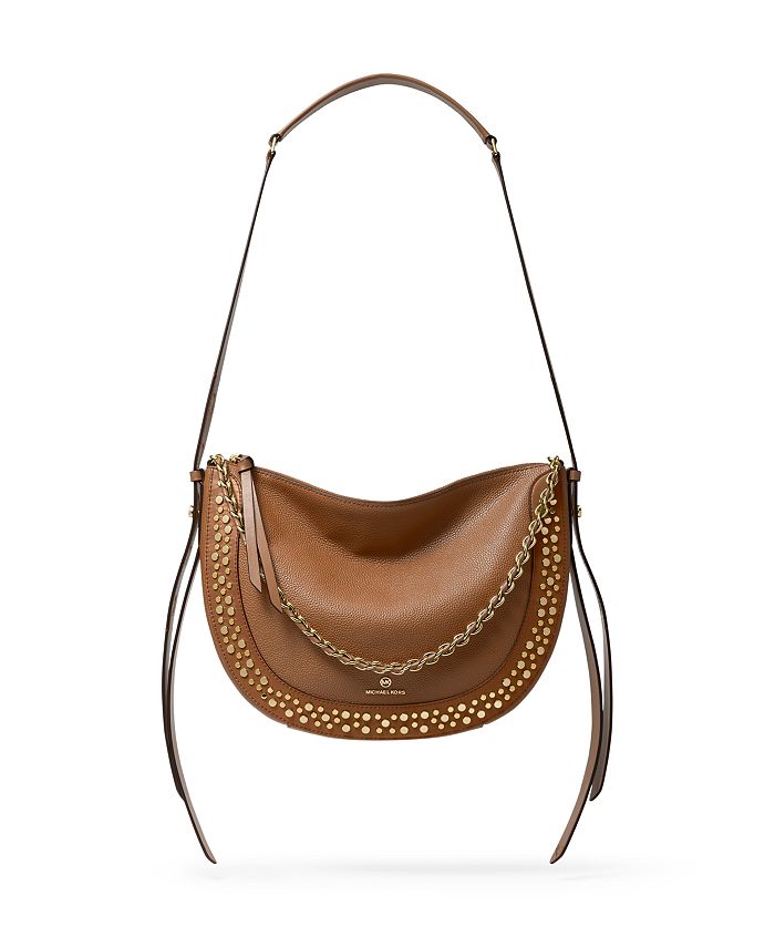 Michael Kors Jagger Leather Messenger Bag & Reviews Handbags