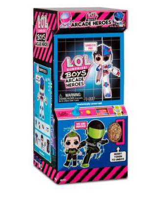 lol surprise boy arcade heroes