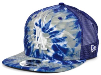 tie dye dodgers hat