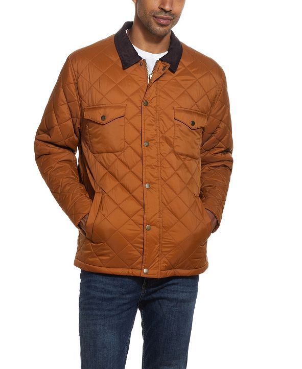 Weatherproof Vintage Men's Quilted Barn Jacket & Reviews Coats & Jackets Men Macy's