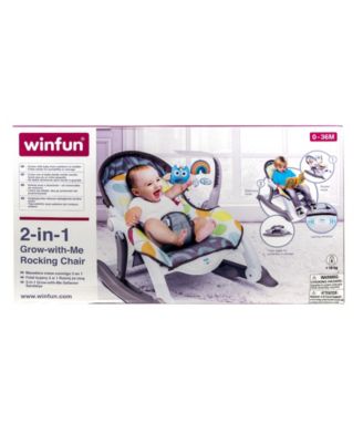 winfun grow with me rocking chair