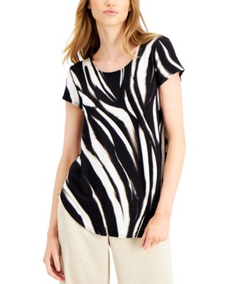 alfani petite tops macys