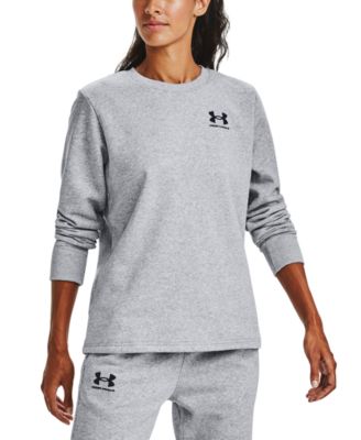 under armour crew neck sweatshirt womens