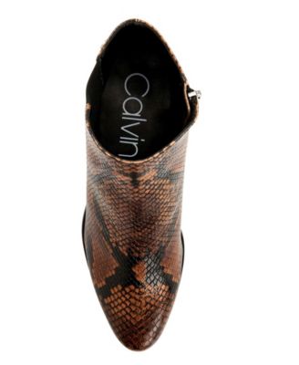 macy's calvin klein booties
