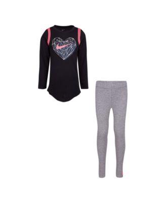 nike tights and shirt set