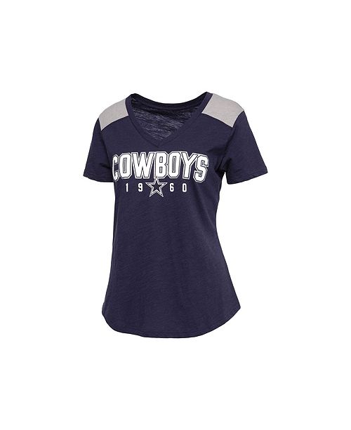 Authentic Nfl Apparel Dallas Cowboys Women S Bonnie T Shirt Reviews Nfl Sports Fan Shop Macy S