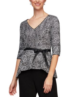 macys alex evening tops