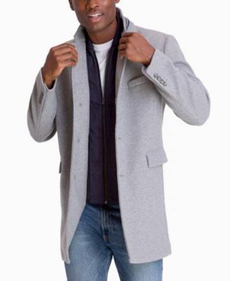 michael kors slim fit top coat