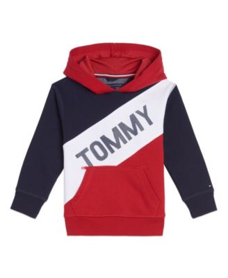 tommy hilfiger big logo hoodie