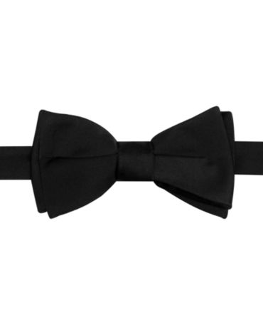 DKNY Solid Bow Tie - Ties & Pocket Squares - Men - Macy's