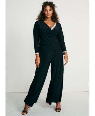 macys plus size jumpsuits for evening