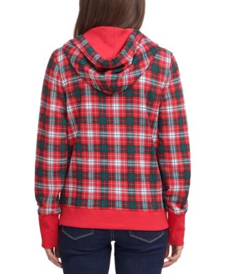 tommy hilfiger checkered hoodie