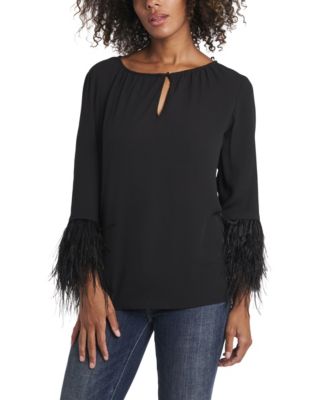 vince camuto blouses macy's