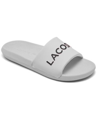lacoste women's slide sandals