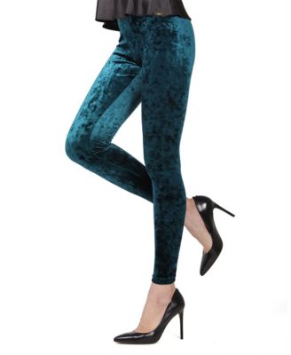 macys velvet leggings