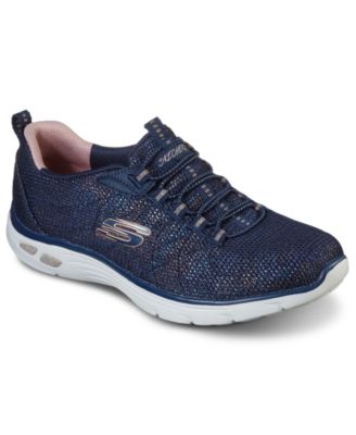 skechers relaxed fit womens blue