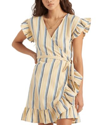 billabong wrap and roll dress