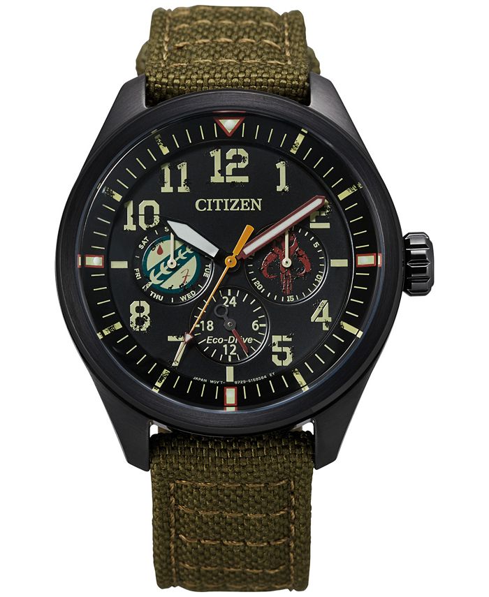 citizen eco drive star wars watch