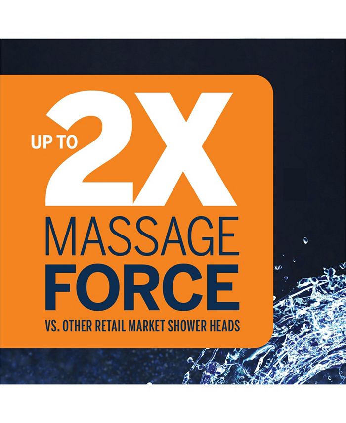 Waterpik XRO763E 7 Spray Mode Power pulse Hand Held Shower Head