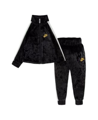 nike velour jogging suit