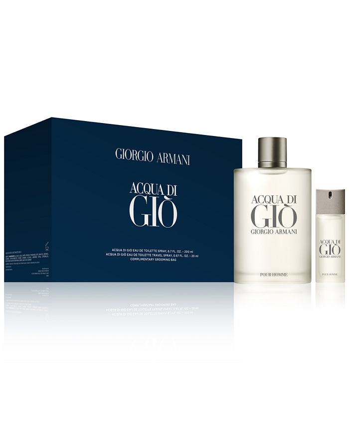 Giorgio Armani Men S 3 Pc Acqua Di Gio Travel With Style Set Reviews All Perfume Beauty Macy S