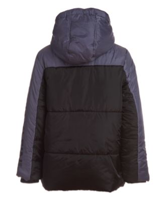 calvin klein jeans polar fleece puffer jacket