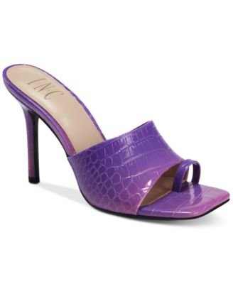 macy's silver sandals