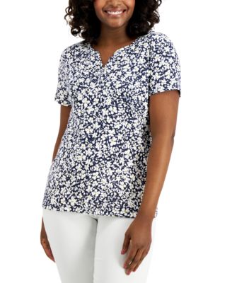 macy's karen scott petites tops