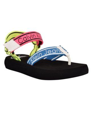 macy's calvin klein sandals