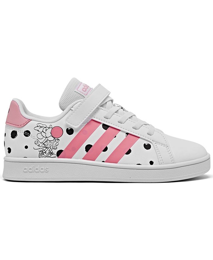 adidas Little Girls Disney Minnie Mouse Grand Court Casual