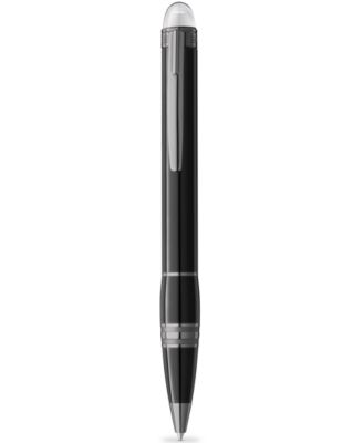 montblanc starwalker midnight black resin ballpoint pen 105657