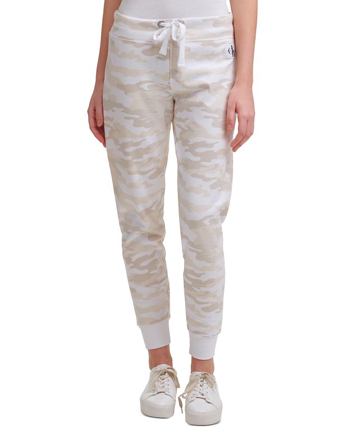 Calvin Klein Jeans Camo-Print Jogging Pants & Reviews - Pants & Leggings - Women - Macy's