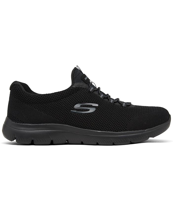 skechers women's summits wide width athletic sneakers from finish line