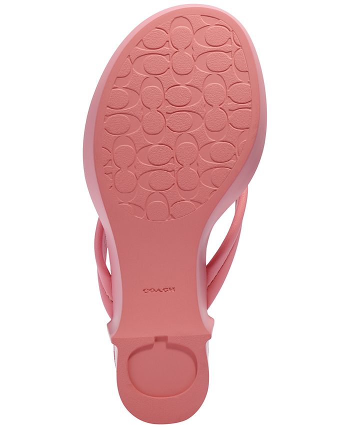 COACH Women's Franki Platform FlipFlop Sandals & Reviews Sandals