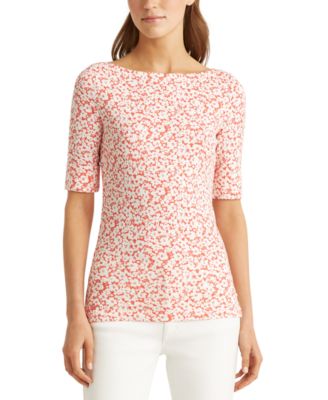 macy's ralph lauren petite tops