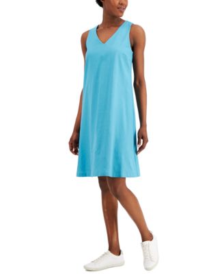 aqua lace cami midi dress