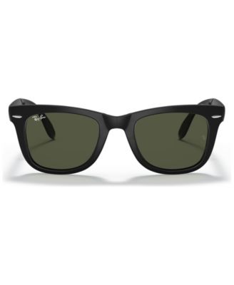 ray ban rb4105 folding wayfarer sunglasses
