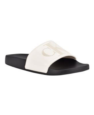 ugg fluff slides black