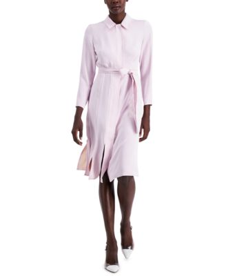 mid length satin skirts macys