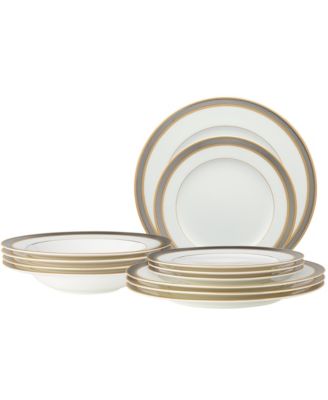 Набор посуды Noritake Brilliance из 12 предметов, рассчитанный на 4 персоны