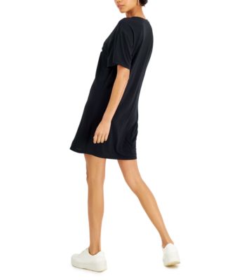 good vibes t shirt dress